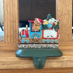 Festive Train Stocking Holder